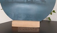 MUURCIRKEL STANDAARD HOUT