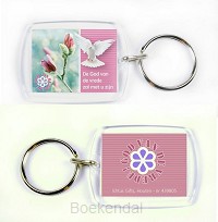 Sleutelhanger de God van de vrede zal