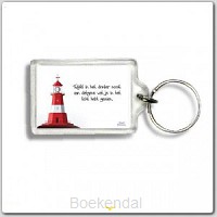 Sleutelhanger twijfel in het donker nooi