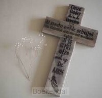 Houten Voetstap 'Ik droomde eens en zie.