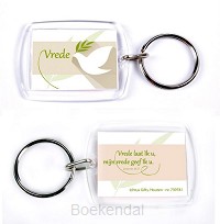 Sleutelhanger vrede laat Ik u mijn vrede