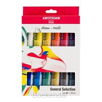 ACRYLVERF SET 12X 20ML GENERAL SELECTION