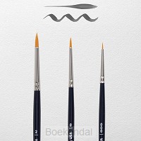 PENSELENSET AQUAREL 000-0-2 (SERIE 191)