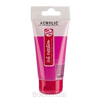 TUBE 75ML ACRYLIC QUINACRIDONEROZE 366
