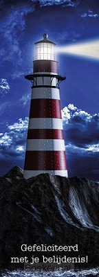 Boekenlegger gefeliciteerd belijdenis