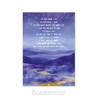 Forex A3 Sterren boven bergen blauw