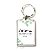 Sleutelhanger vertrouw op de Heer