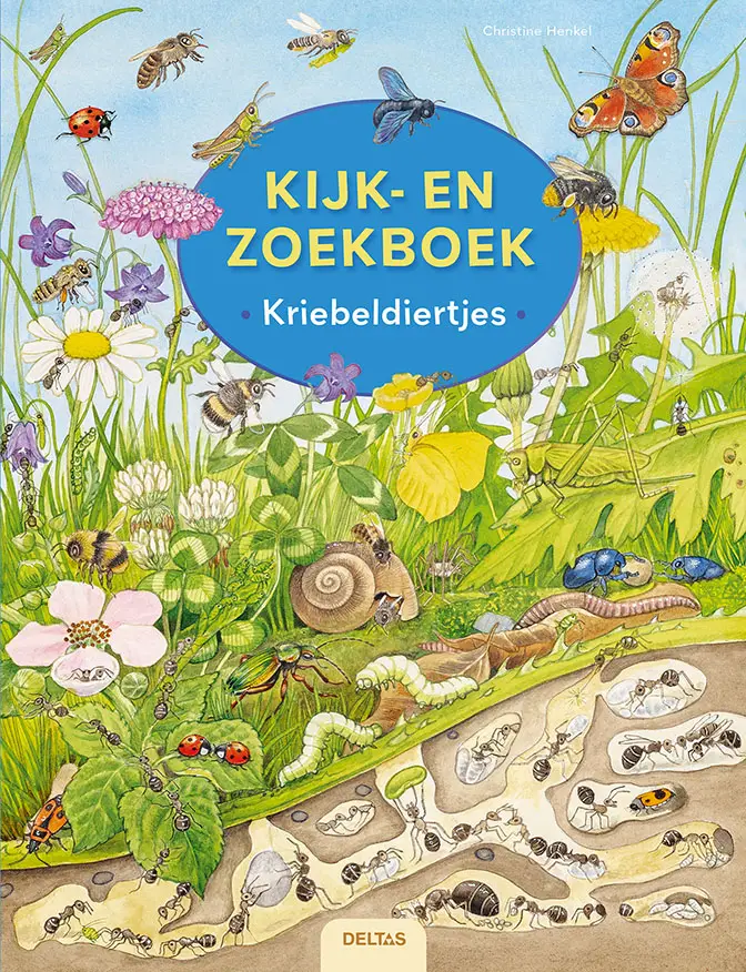 KIJK- EN ZOEKBOEK - KRIEBELDIERTJES