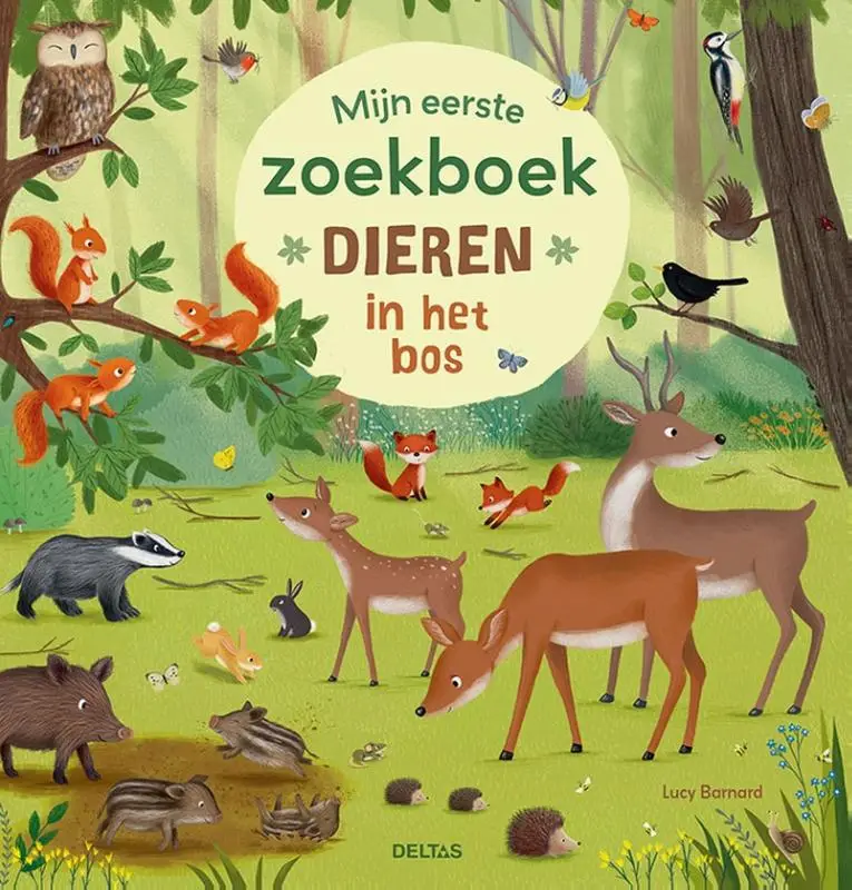 MIJN EERSTE ZOEKBOEK - DIEREN IN HET BOS