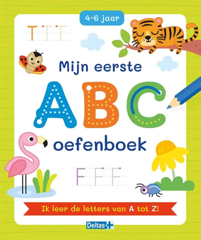 MIJN EERSTE ABC OEFENBOEK (4-6 J.)