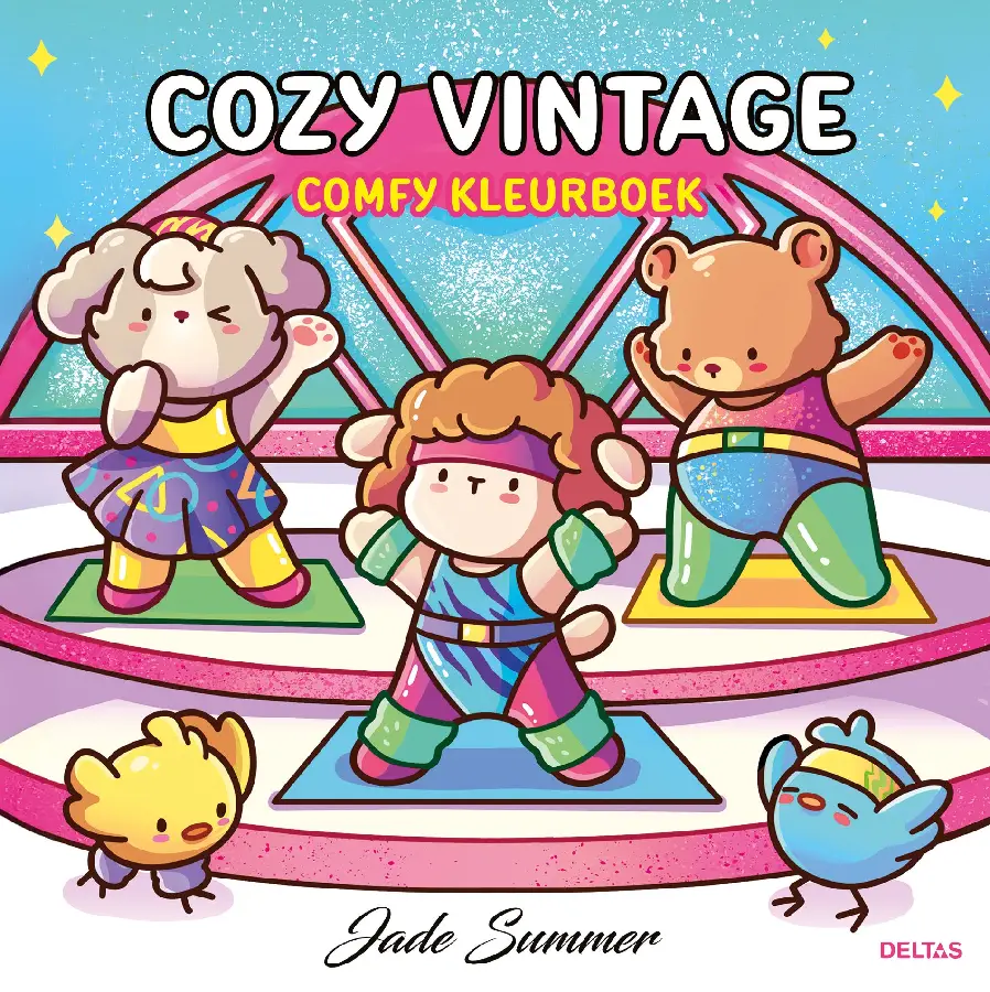 Cozy Vintage - Comfy kleurboek Jade Summ