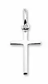 SILVER PENDANT CROSS 15,5MM