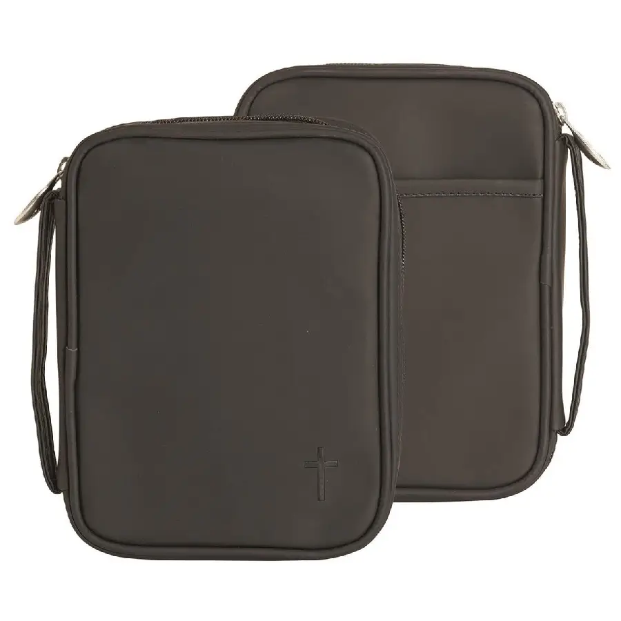 Matte vinyl biblecover compact black