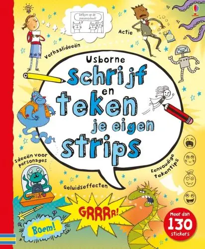 SCHRIJF EN TEKEN JE EIGEN STRIPS