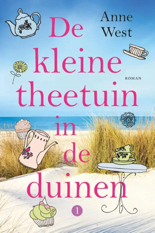 Kleine theetuin in de duinen