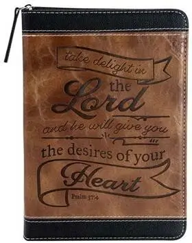Zippered Journal Take delight