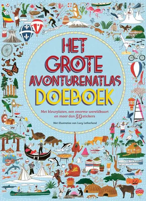 Grote avonturenatlas doeboek