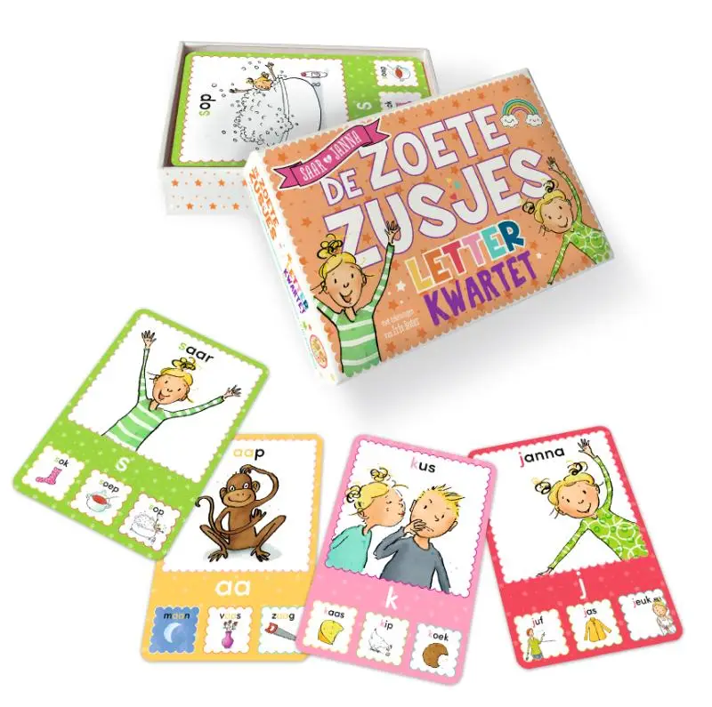 DE ZOETE ZUSJES LETTERKWARTET