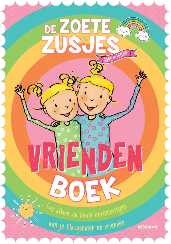 DE ZOETE ZUSJES VRIENDENBOEK