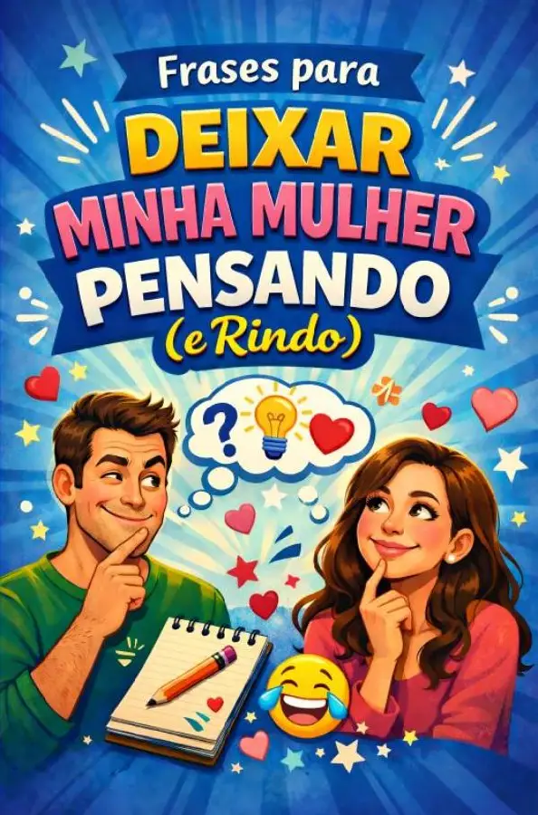 Frases para Deixar Minha Mulher Pensando (e Rindo)