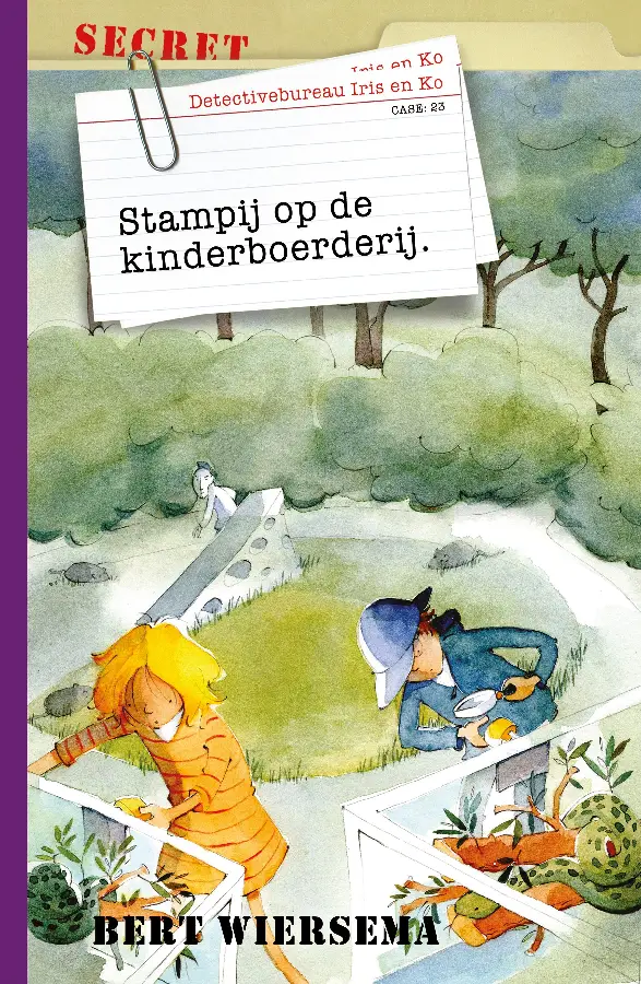 Stampij op de kinderboerderij - Detectivebureau Iris en Ko 23