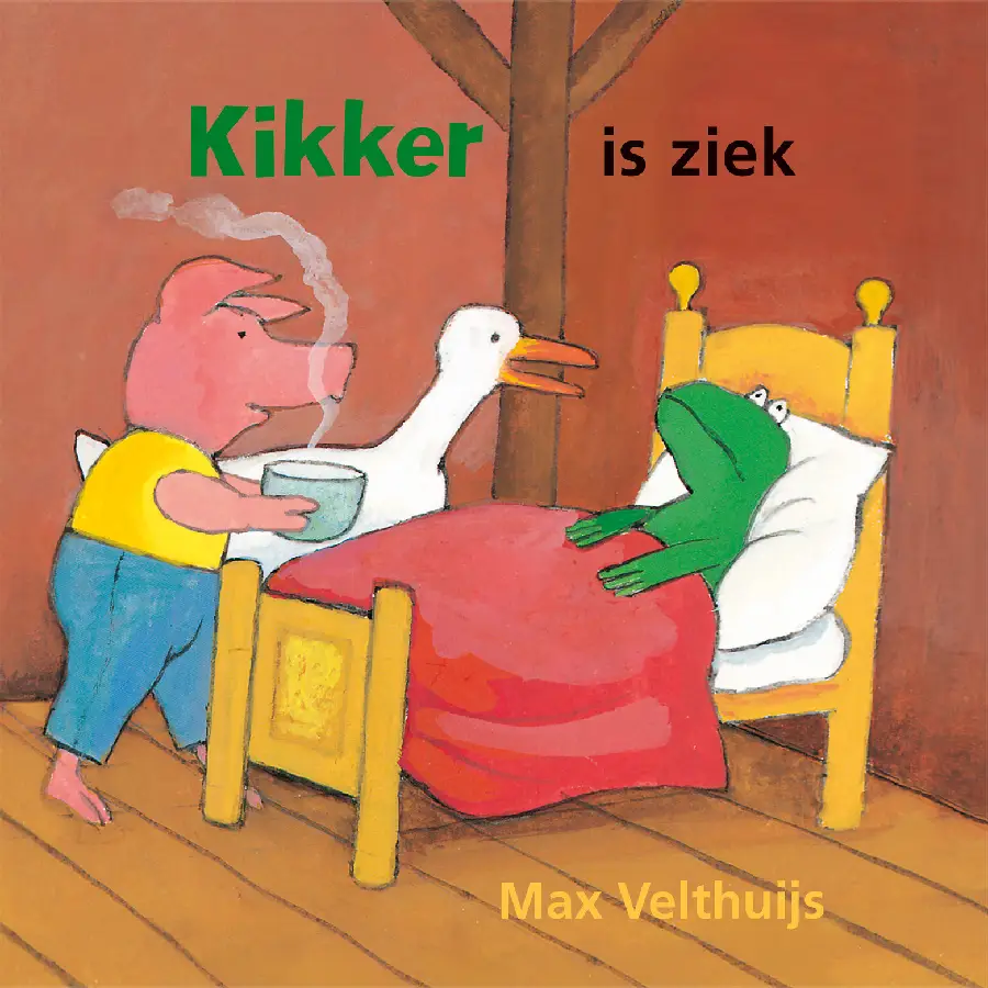 KIKKER IS ZIEK KARTONBOEK