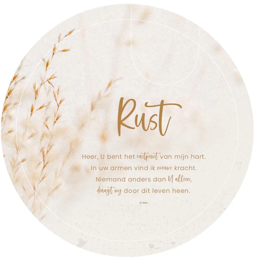 HEER U BENT HET RUSTPUNT