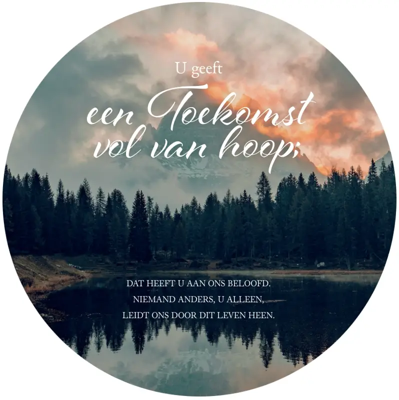 TOEKOMST VOL VAN HOOP