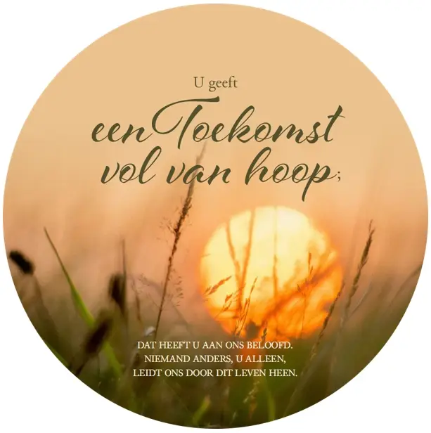 TOEKOMST VOL VAN HOOP