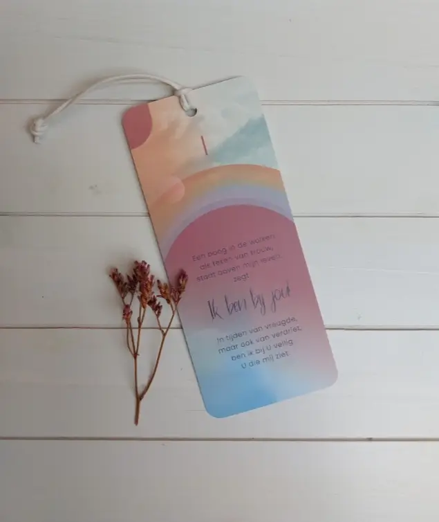 EEN BOOG IN DE WOLKEN