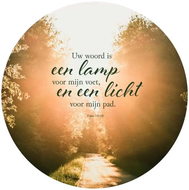 UW WOORD IS EEN LAMP