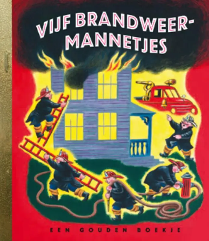 VIJF BRANDWEERMANNETJES