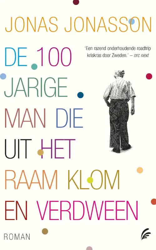 100-jarige man die uit het raam klom