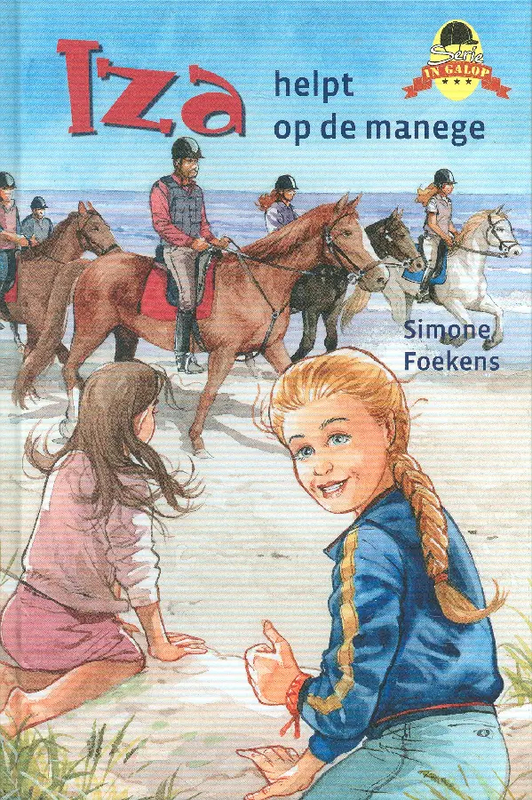 IZA HELPT OP DE MANEGE