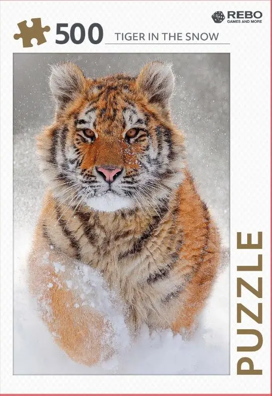 TIJGER IN DE SNEEUW