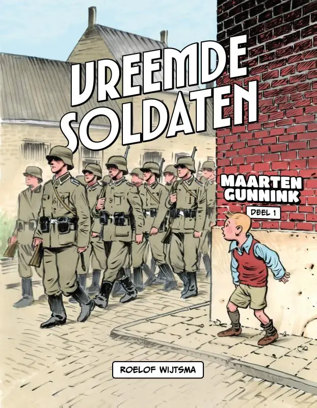 VREEMDE SOLDATEN STRIPBOEK