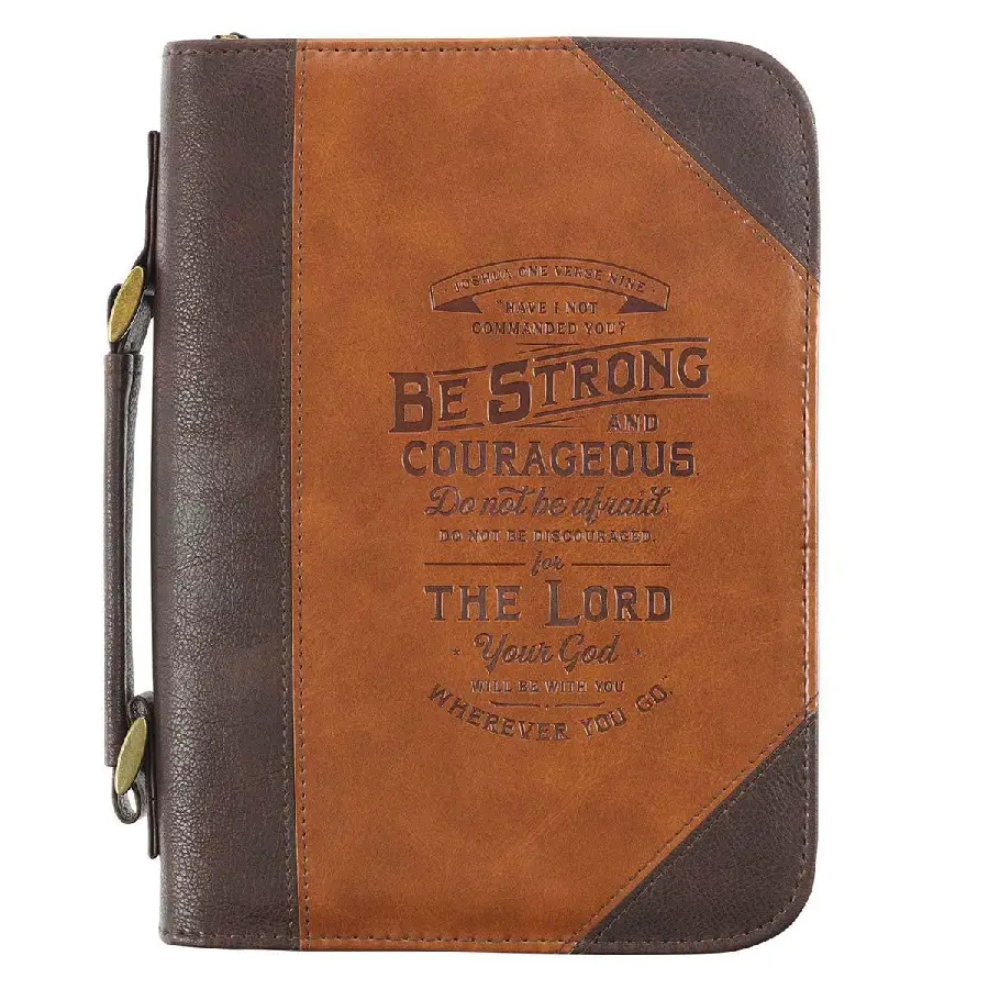DO NOT BE AFRAID TWO-TONE BROWN JOSH 1:9