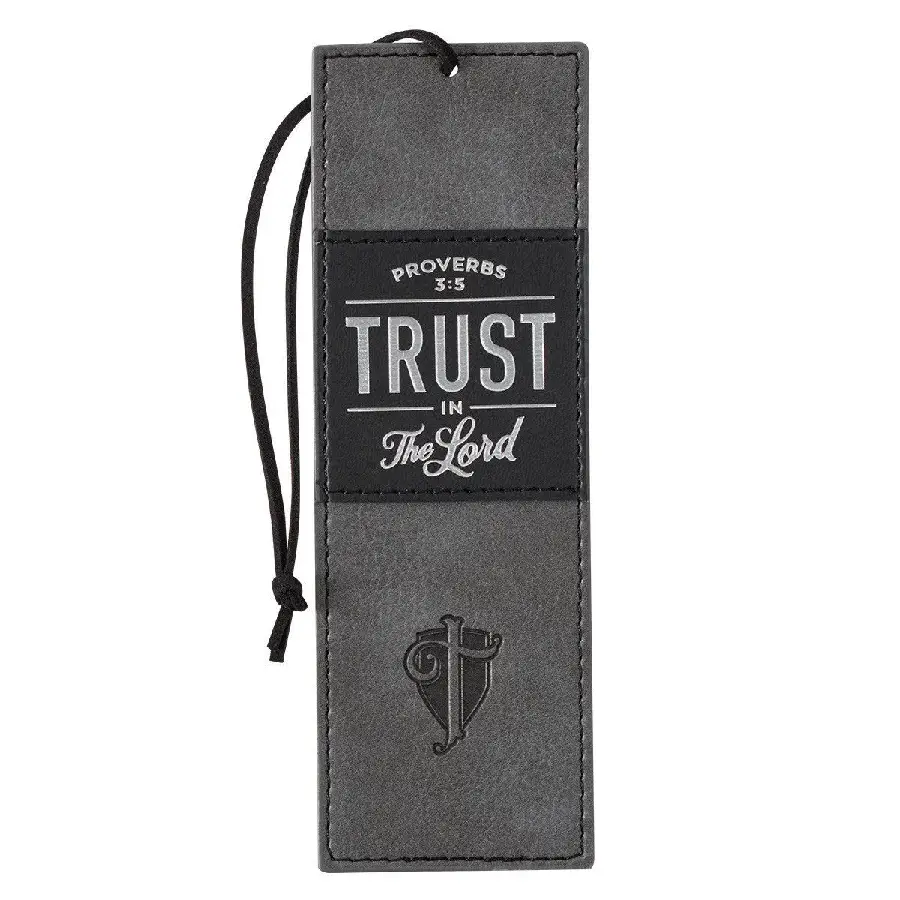 TRUST IN THE LORD GRAY AND BLACK-PROV3:5