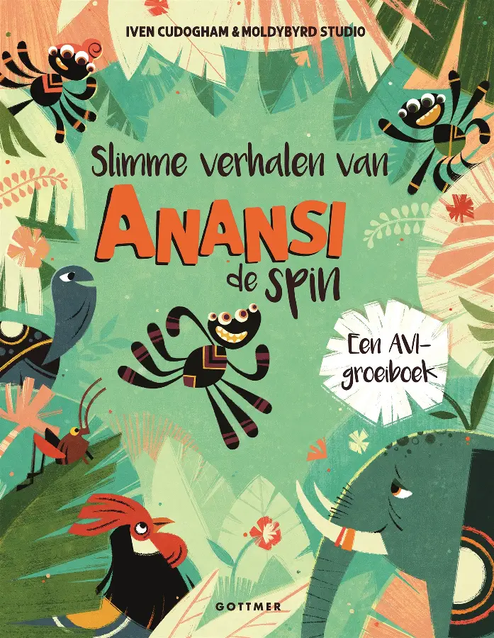 Slimme verhalen van anansi de spin