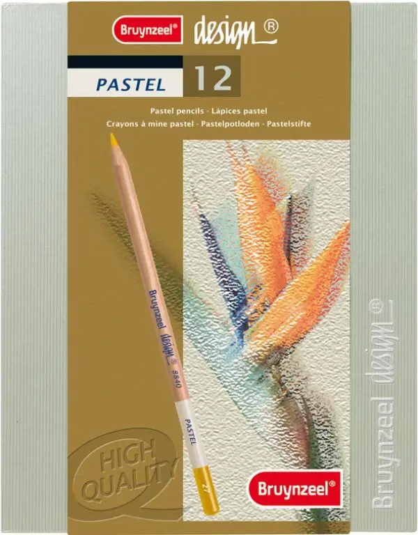 DESIGNBOX 12 PASTEL KLEURPOTLODEN