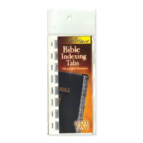 Bible Tabs English Silver