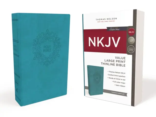 NKJV - LARGE PRINT VALUE THINLINE BIBLE