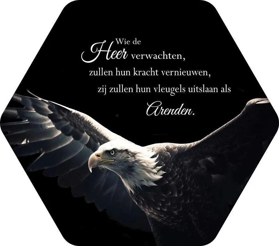 WIE DE HEER VERWACHTEN ADELAAR