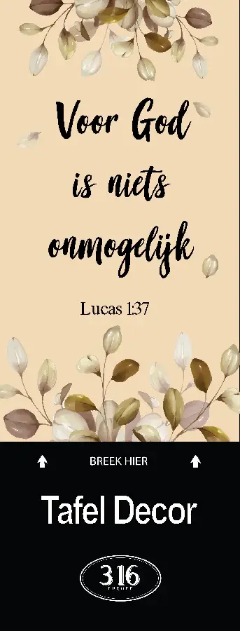 VOOR GOD IS NIETS ONMOGELIJK LUKAS1 37