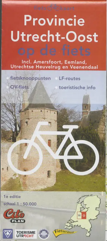 Fietskaart provincie Utrecht-oost