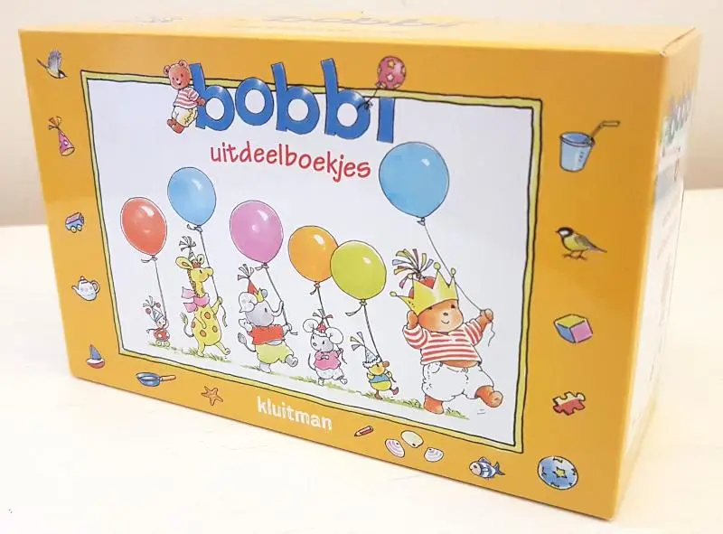 BOBBI UITDEELBOEKJES 12 STUKS