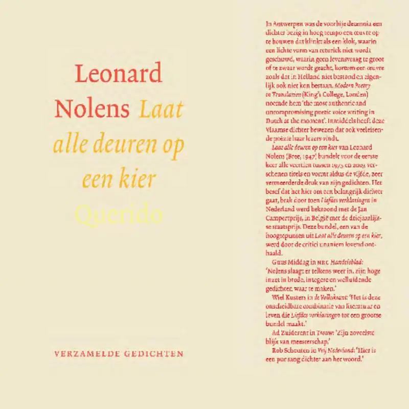Laat alle deuren op een kier